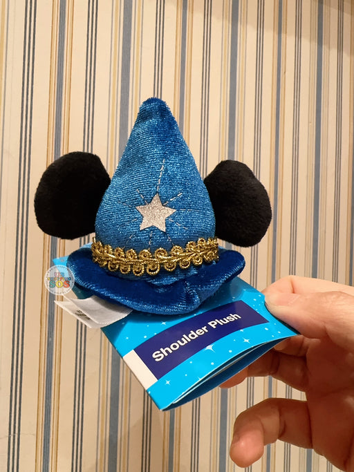 HKDL - Shoulder Plush - Sorcerer Mickey Mouse Ear Hat