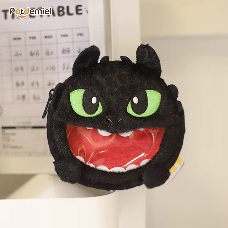 China Exclusive - How to Train Your Dragon x Toothless Pouch with Clea ...