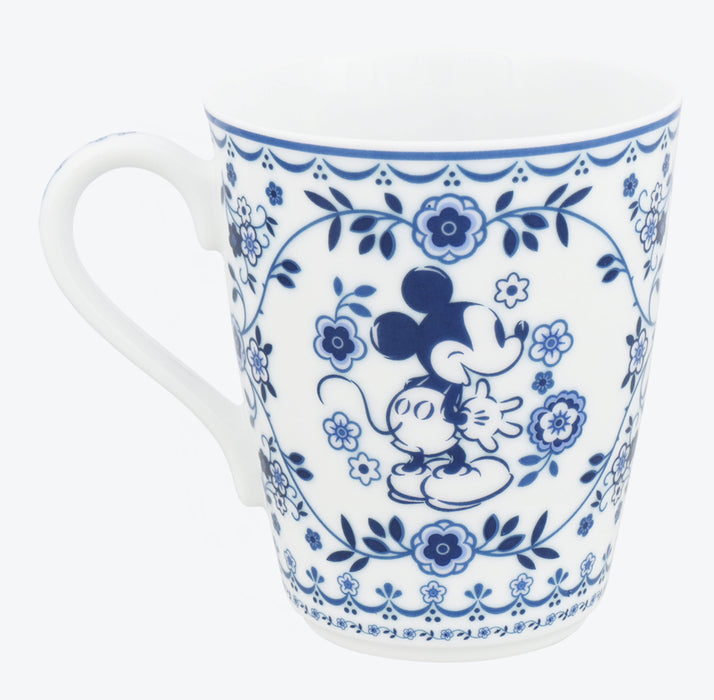 TDR - Mickey & Minnie Mouse "Flowers" Mugs Set (Release Date: Nov 14, 2024)