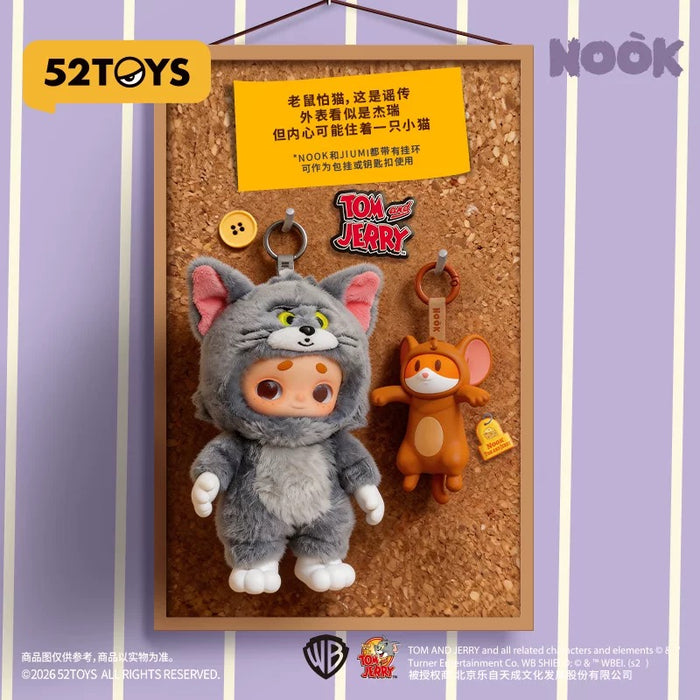 China Exclusive 52 Toys - Tom & Jerry Nook x Vinyl Face & Poseable