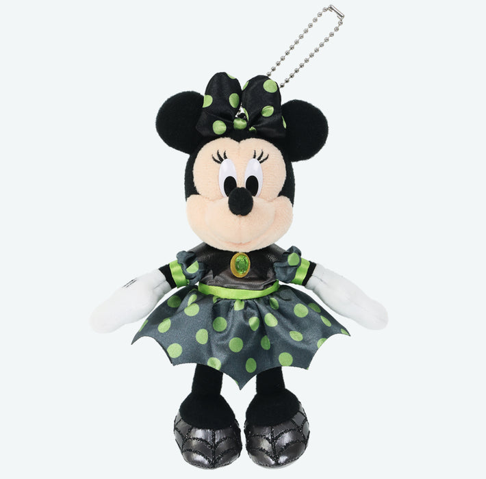 TDR - 2025 Mickey & Friends Disney Halloween "Happy Haunting!" Collection x Minnie Mouse Plush Keychain (Release Date: Sept 16, 2025)