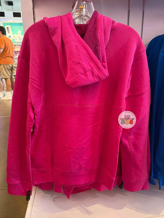 DLR/WDW - Logo Mania 2026 Fantasyland Feels - Bright Pink Park Logo Hoodie Pullover (Adult)