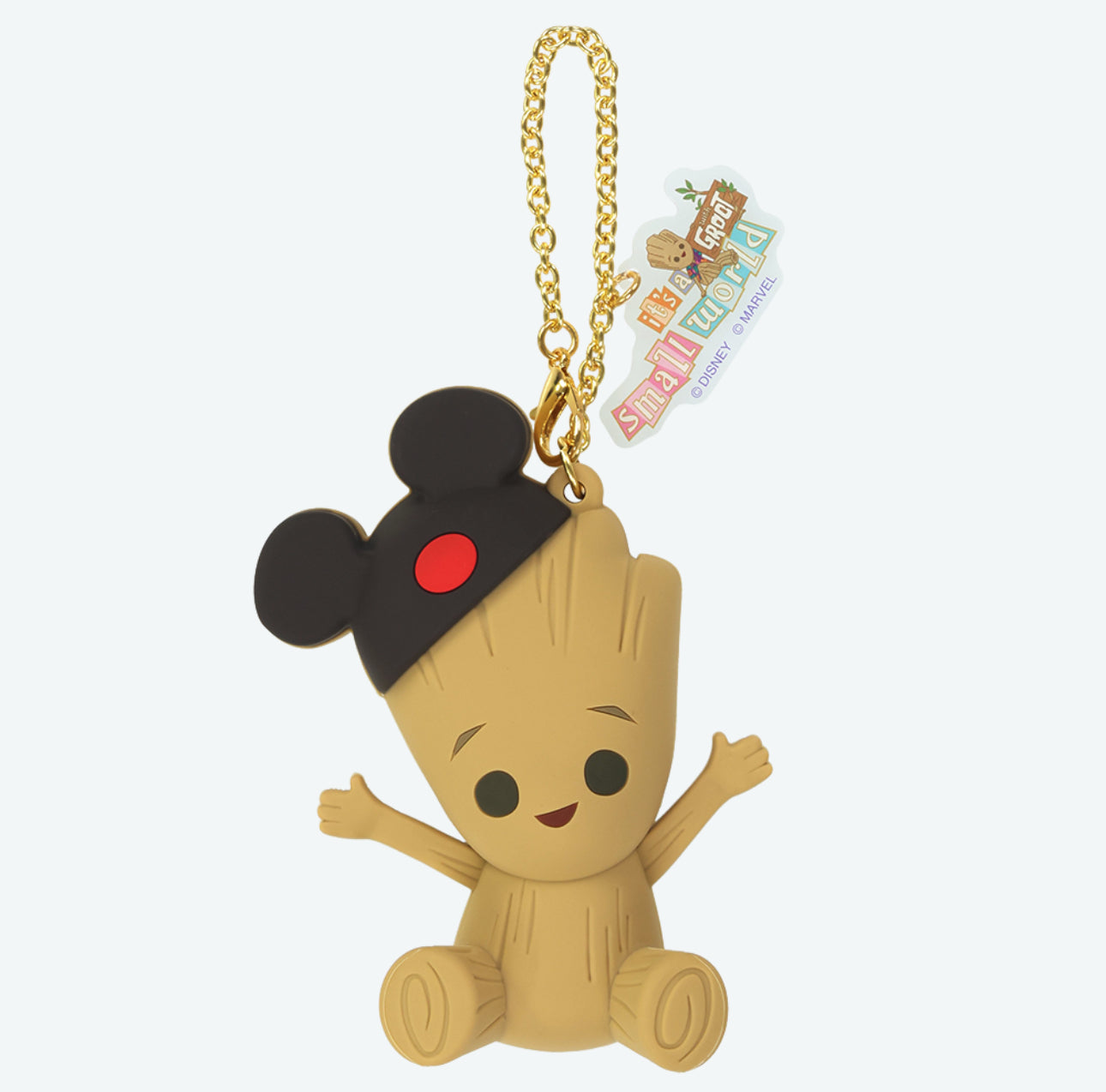 TDR - "It's a Small World with Groot x Marvel" Collection x Groot Wearing Mickey Ear Hat Bag Charm (Release Date: Dec 26, 2025)