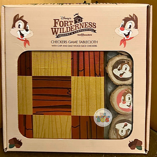 WDW - Disney’s Fort Wilderness Resort & Campground - Chip & Dale Checkers Game