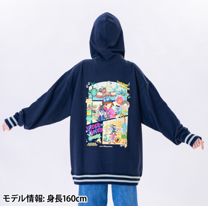 TDR - Zootopia World Undercover Mission Collection x Zip Hoodie for Adults (Release Date: Nov 26, 2025)