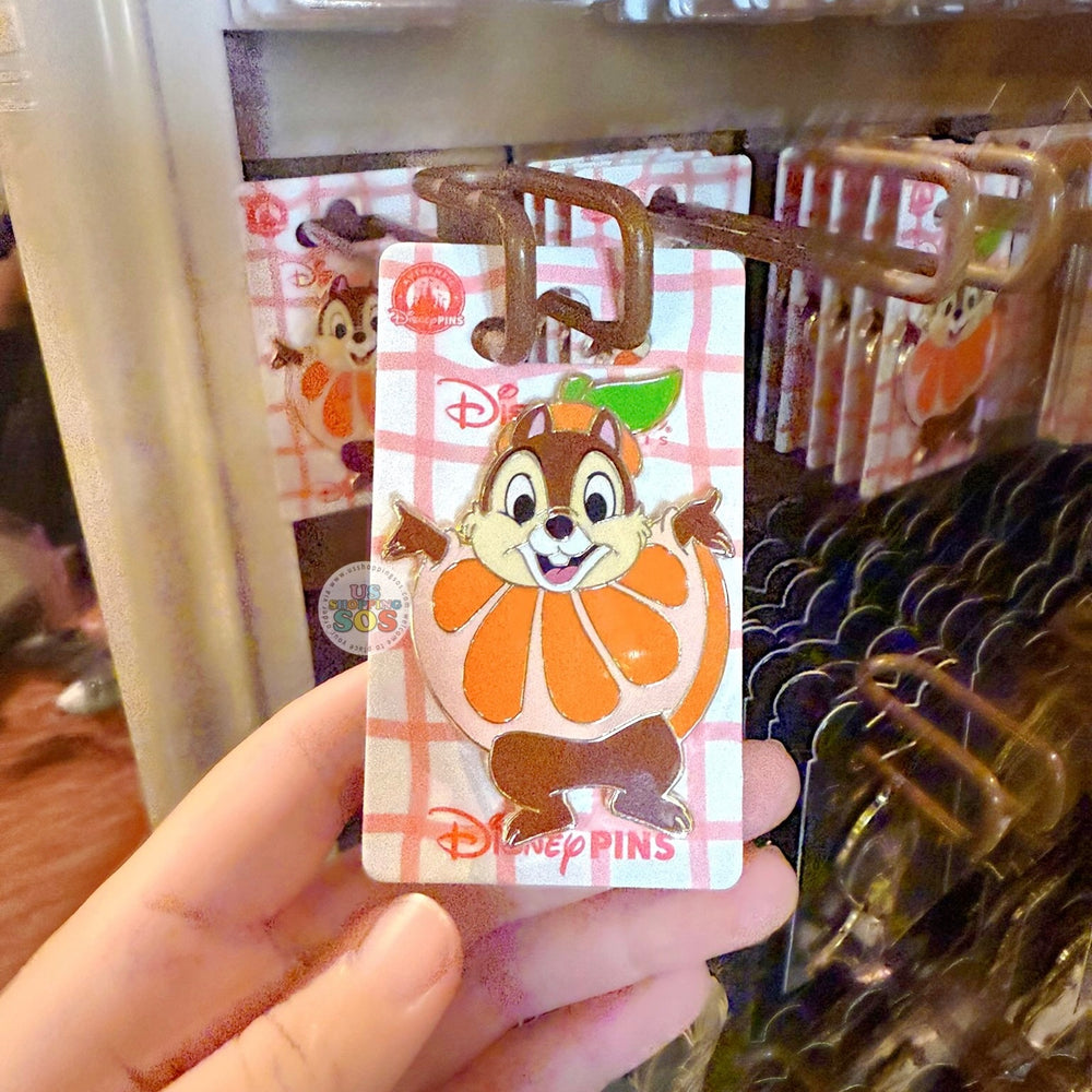 DLP - Chip in "Orange" Costume Pin Badge