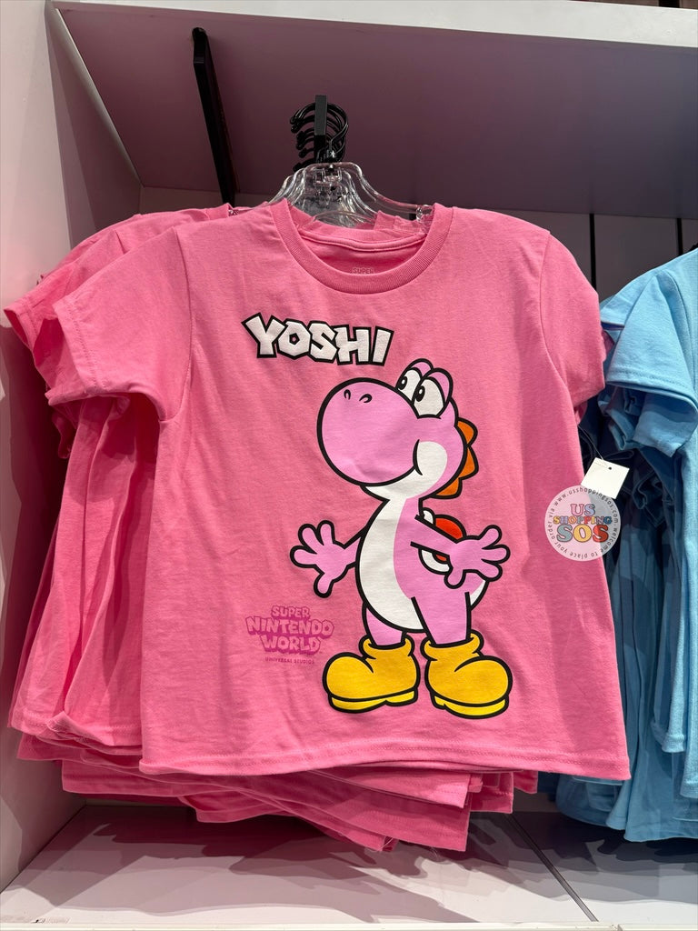 Universal Studios - Super Nintendo World - Yoshi Pink Tee (Youth