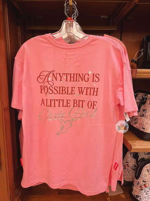 DLR/WDW - Disney Girly Collection x Walt Disney World ‘Anything is Possible with a Little bit of Pixie Dust’ T Shirt (Adult)