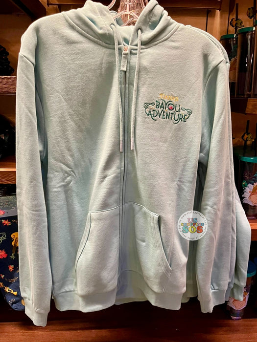 WDW - Tiana’s Bayou Adventure - Mint Blue Zip Hoodie (Adult)