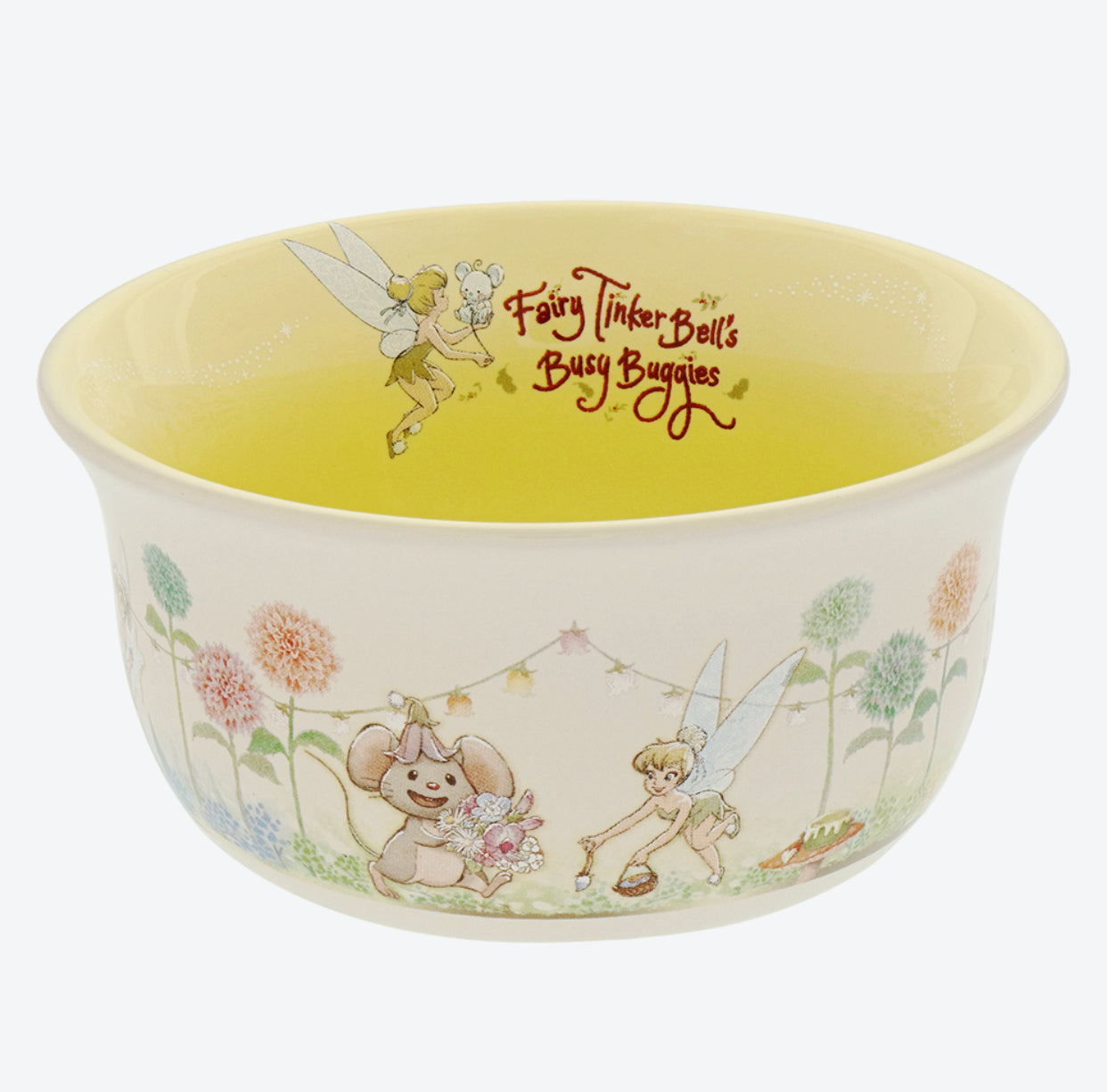 TDR - Fantasy Springs "Fairy Tinkerbell's Busy Buggy" Collection x Bowl