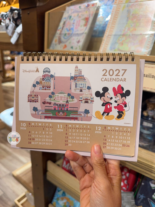 HKDL - 2027 Mickey & Friends Pop-Up Desk Calendar