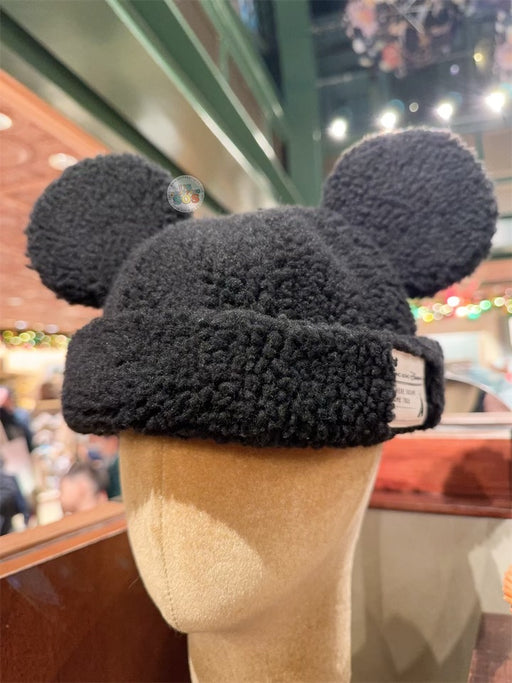 HKDL - Fluffy and Fluffy! Mickey Mouse Ear Hat for Adults (Black Color) (Pre Order, Restock Date is Unknown!!!)