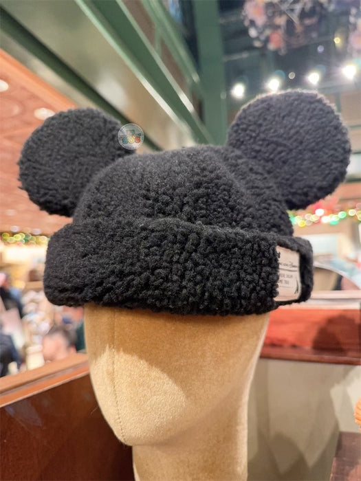 HKDL - Fluffy and Fluffy! Mickey Mouse Ear Hat for Adults (Black Color) (Pre Order, Restock Date is Unknown!!!)
