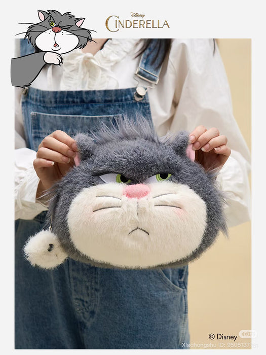 China Exclusive- Fluffy Big Face Lucifer 2 Ways Bag