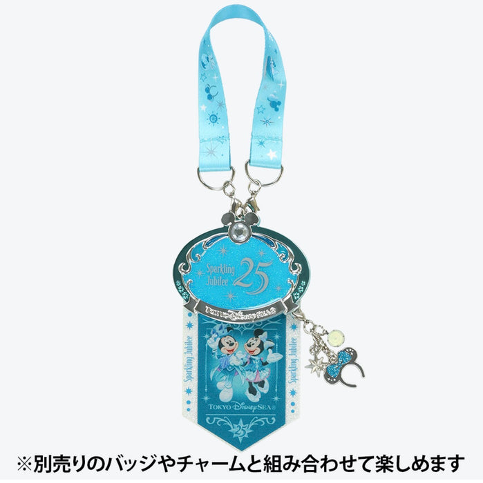 TDR - Tokyo DisneySea 25th Anniversary "Sparkling Jubilee" Badge Collection x Ribbon Mickey & Minnie Mouse Tokyo DisneySea Fantasy Spring Hotel (Release Date: Apr 8, 2026)