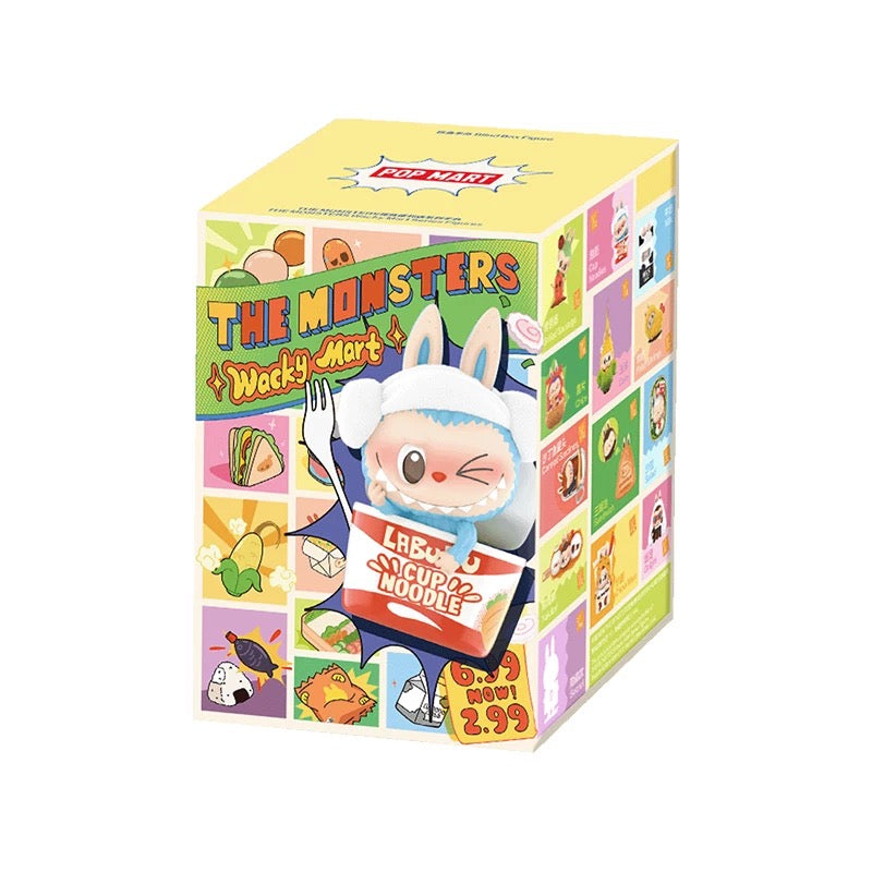 Popmart x THE MONSTERS Labubu Wacky Mart Series x Blind Box