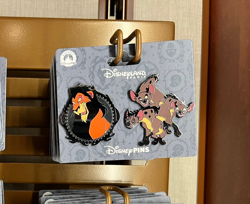 DLP - Disney Villain 2025 x Scar & Shenzi Banzai and Ed Pins Set