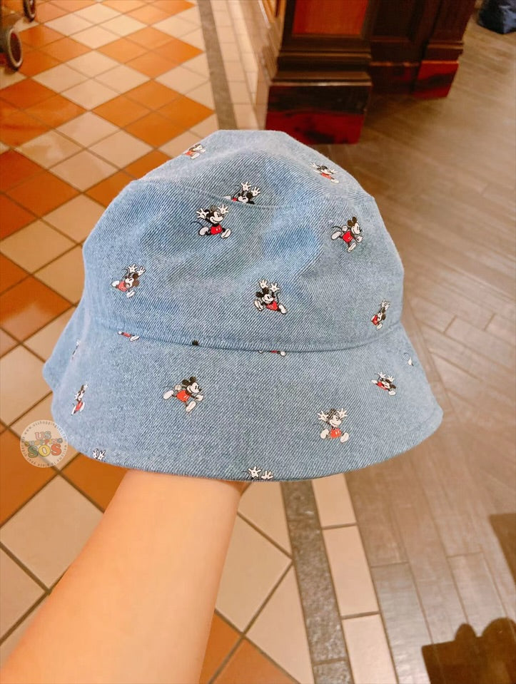 SHDL - Mickey Mouse Denim Style Bucket Hat for Adults