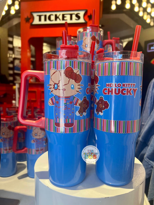 Universal Studios - Hello Kitty Chucky - Stainless Steel ToGo Straw Tumbler 30oz