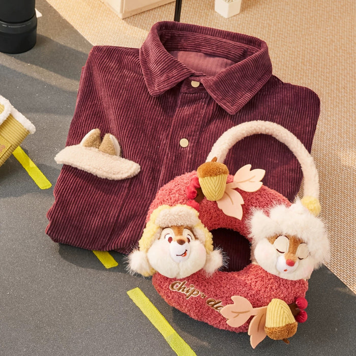SHDS - Chip & Dale Winter Stick Together Collection x Chip & Dale Corduroy Shirt for Adults (Release Date: Sept 30, 2025)