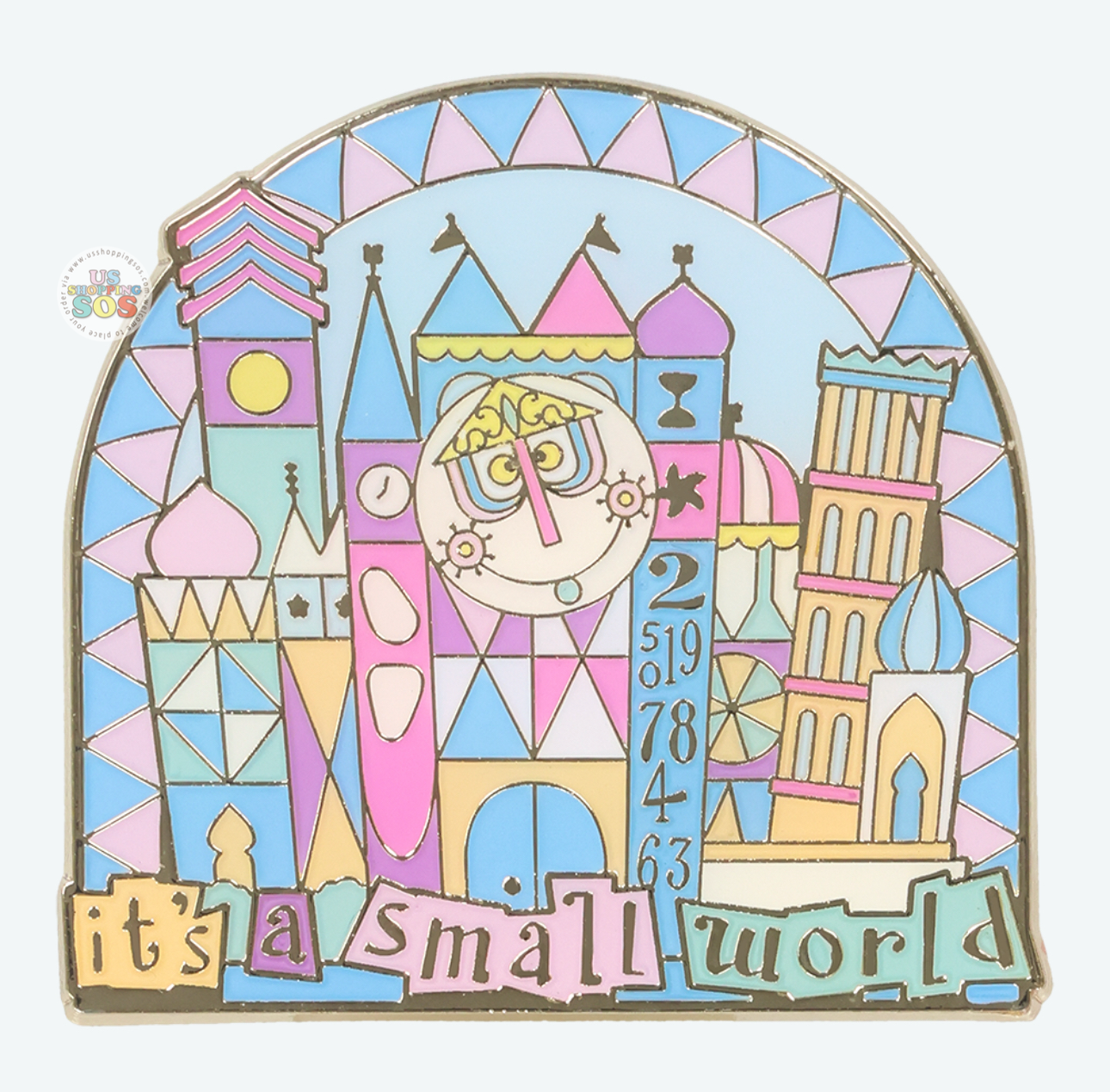 TDR - It’s Small World Pin Badge (Release Date: Jan 22, 2026)