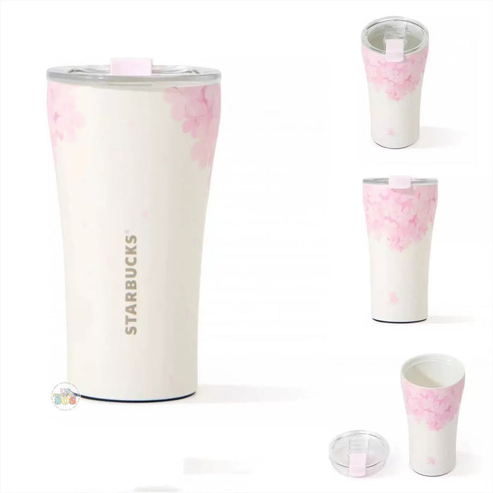 Starbucks China - Sakura Cherry Blossom 2025 x 17. Stainless Steel Table Cup 365 ml (Release Date: Feb 11, 2025)