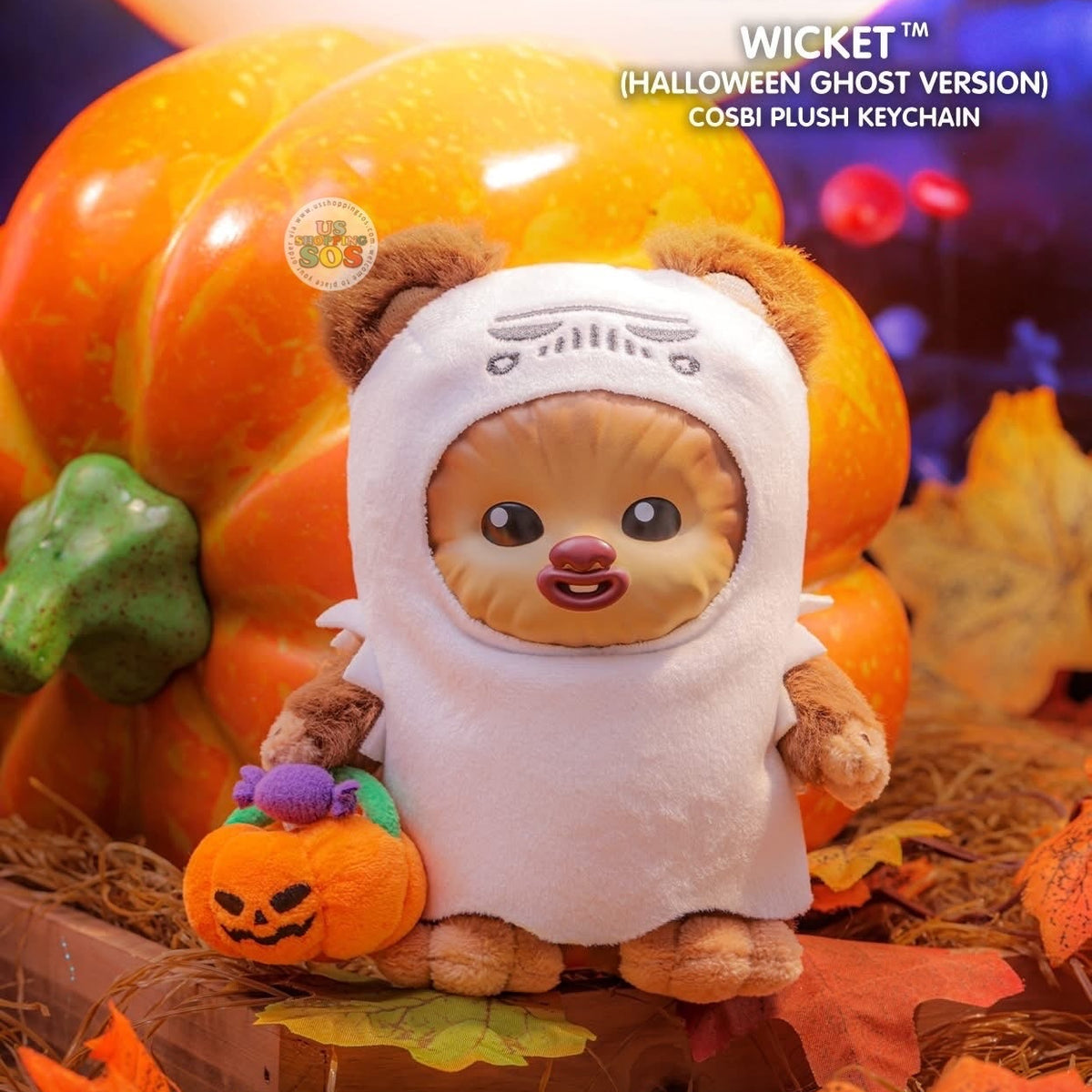 ［限定］Cosbi Plush Keychain Ewoks WICKET Hot Toys Cosbi Ewoks Wicket Plush Keychain Star Wars