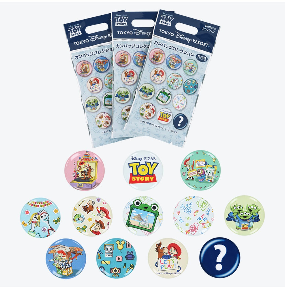 TDR - 2026 Toy Story 5 Collection x Mystery Button Badges Bag (Release Date: Jul 1, 2026)