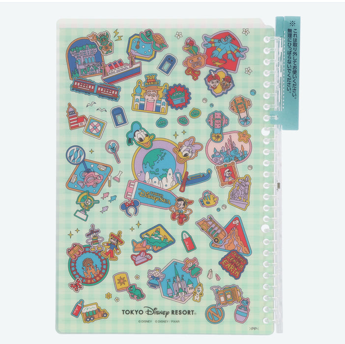 TDR - Tokyo Disney Resort "Park Map Motif" Pastel Color Collection - Camous Blinder (Release Date: Dec 11, 2025)
