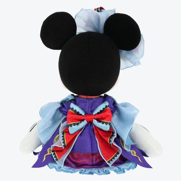TDR - 2026 Disney Halloween Tokyo Disneyland Parade "The Villains Halloween 'Into the Frenzy' Minnie Mouse Plush Toy (Release Date: Sep 15, 2026)