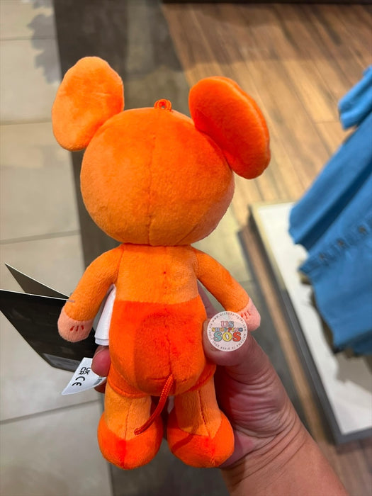 DLR/WDW - Logo Mania 2026 Park Hopper - Bright Orange Mickey nuiMOs Plush Toy