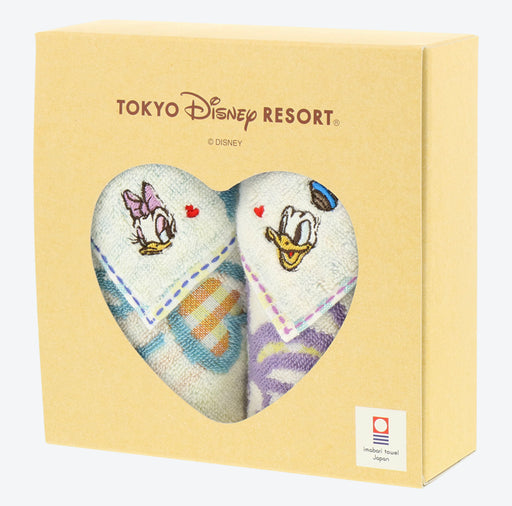 TDR - Tokyo Disneyland "Donald & Daisy Duck" Mini Towel Set (Imabari Towel)