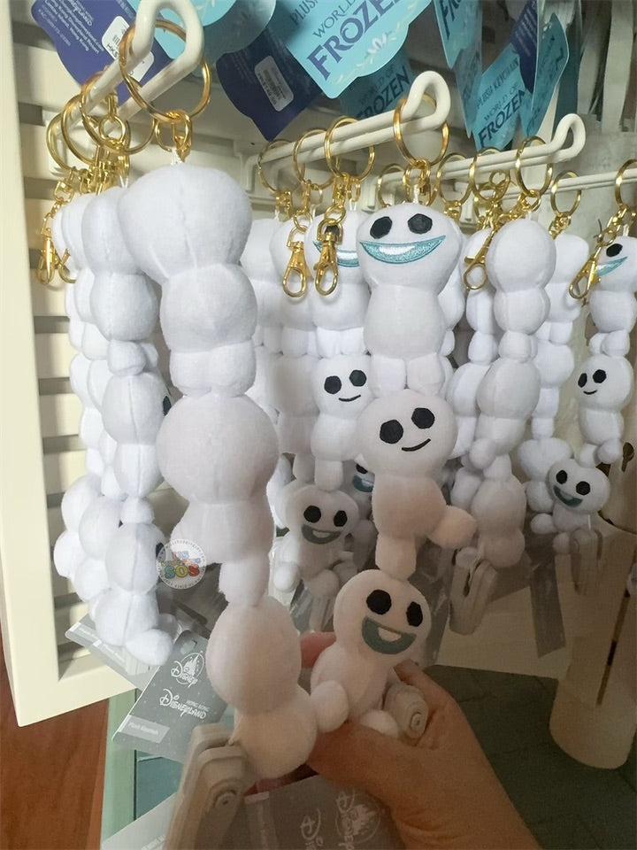 HKDL - World of Frozen 1st Anniversary 3 Snowgies Plush Keychain
