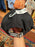 DLR/WDW - Classic Mickey Park Logo Imitation Leather Black Baseball Cap 2026