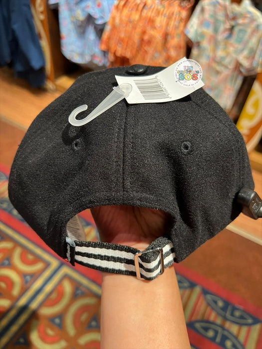 DLR/WDW - Classic Mickey Park Logo Imitation Leather Black Baseball Cap 2026