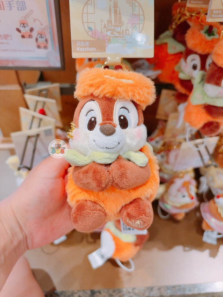 SHDL - Mickey and Friends Garden Stroll Collection x Chip Plush Keychain
