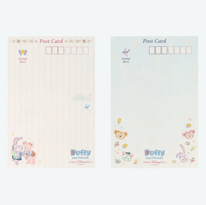 TDR - 2025 Duffy & Friends "Wishing Wings" Collection x Post Cards Stickers with Greeting Card Set (Release Date: Aug 28, 2025)