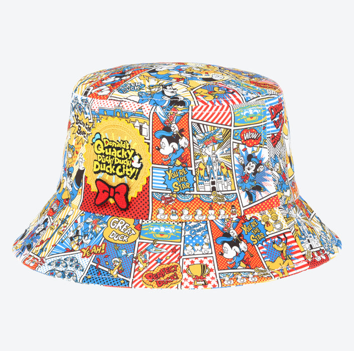 TDR - Donald’s Quacky Ducky City 2025 Collection x All Over Print Bucket Hat Size 58 cm (Release Date: Apr 7, 2025)