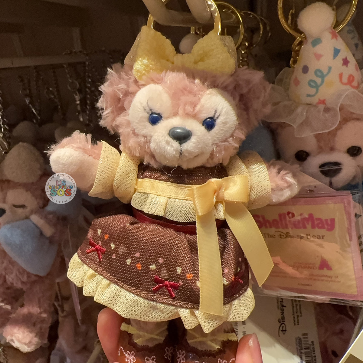 HKDL - 2026 Chocolate Theme Costume x ShellieMay Plush Keychain