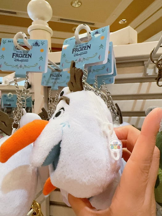 HKDL - World of Frozen x Olaf Big Head Pouch & Keychain/Bag Charm