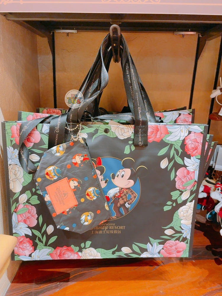 SHDL - Mickey and Friends "Modern Shanghai Collection x Mickey & Friends Eco/Shopping Bag with Pouch
