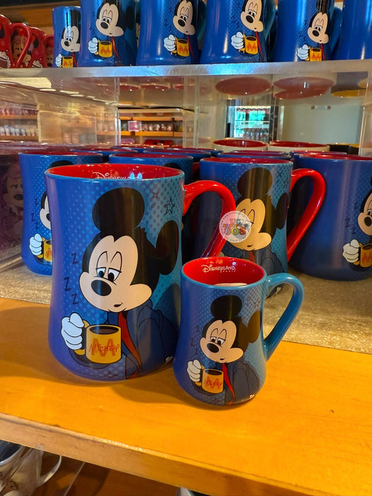 DLP - Sleepy Mickey Mouse “I Need Coffee” Coffee Expresso Mug
