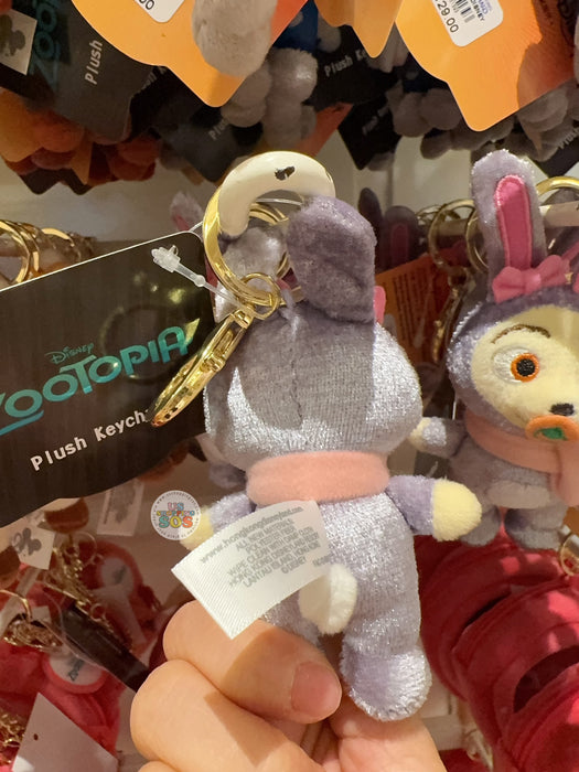 HKDL - Zootopia 2 x Finnick Christmas Mini Plush Keychain