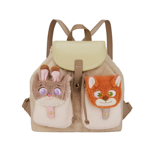 SHDS - 2025 Cute & Moving Fall Collection x Fluffy Judy Hopps & Nick Wilde Backpack (Release Date: Aug 26, 2025)