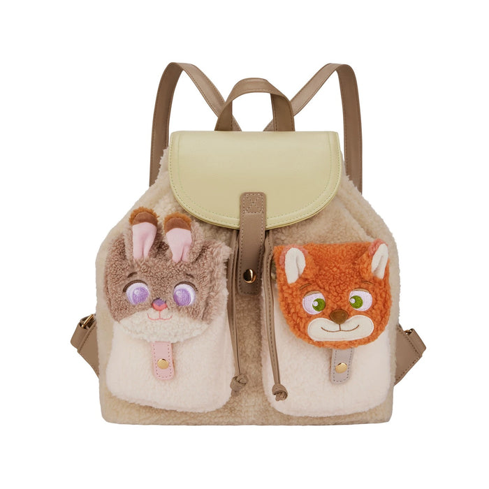 SHDS - 2025 Cute & Moving Fall Collection x Fluffy Judy Hopps & Nick Wilde Backpack (Release Date: Aug 26, 2025)