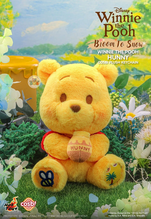 Hot Toy Cosbi - Winnie the Pooh ‘Bloom to Snow’ Plush Keychain Blind Box