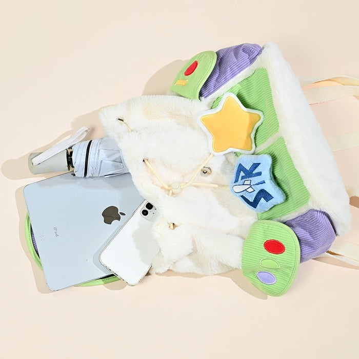 China Exclusive Potdemiel
 - Toy Story 5 Buzz Lightyear Fluffy Backpack