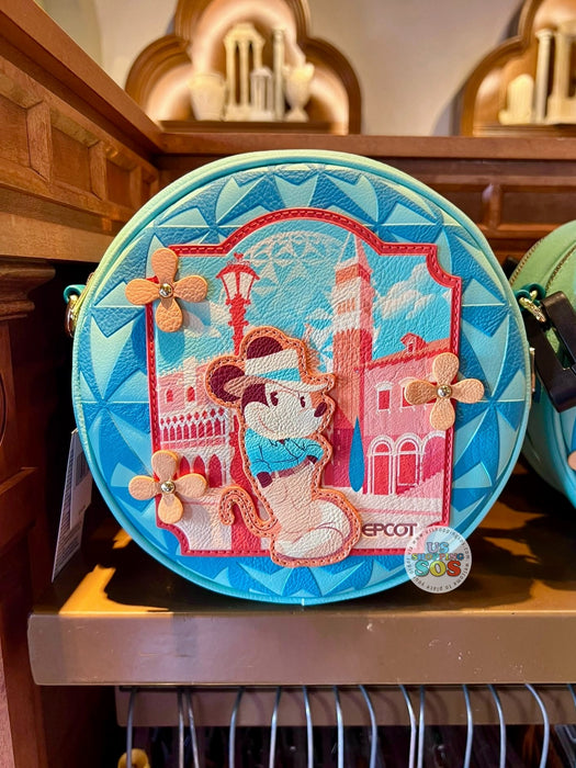 WDW - Epcot World Showcase Italy - Mickey & Minnie Loungefly Crossbody Bag