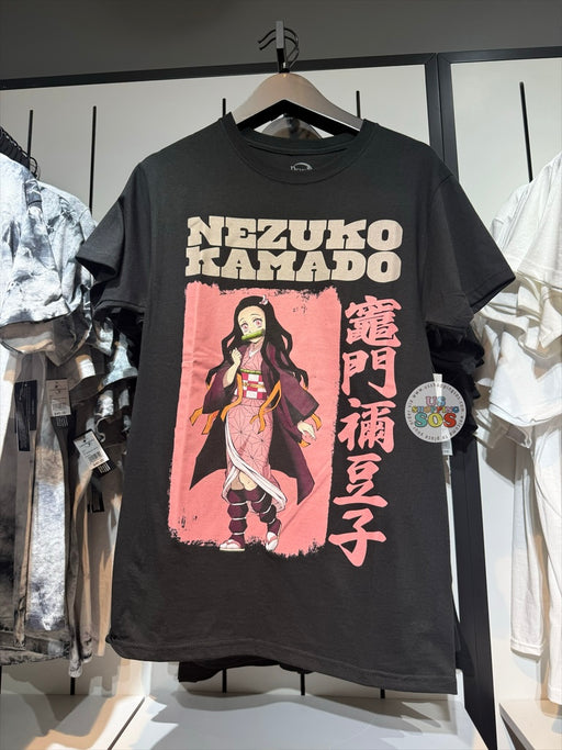 Universal Studios - Demon Slayer - Nezuko Kamado Black Tee (Adult)