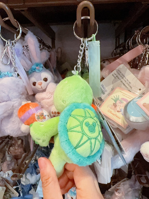 HKDL - Duffy & Friends x Olu Mel "Play Music with Nature!" Sitting Plush Keychain